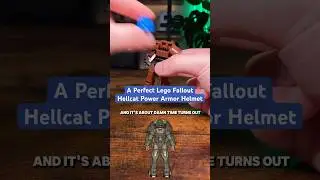 A PERFECT Helmet For The Lego Fallout Hellcat Power Armor 