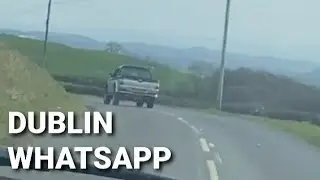 SON TAKES DADDY'S PICK-UP FOR A SPIN