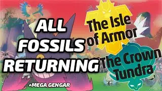 ALL Fossil Pokemon RETURNING in Pokemon Sword and Shield DLC