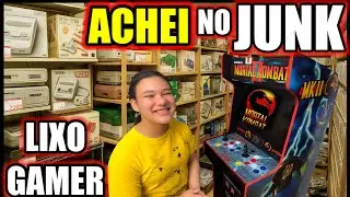 ARCADE DO MORTAL KOMBAT 2 , ACHADO NO JUNK !!! O liXO DOS GAMES DO JAPÃO.