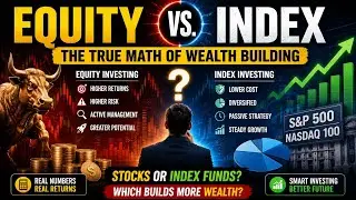How to Equity vs. Index 📈💰 | The True Math of Long-Term Wealth Building Explained