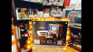 Armando el set Nintendo Entertainment System de Lego