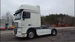 DAF 105   стук в двигателе часть 1