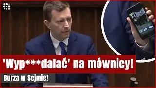 Skandal w Sejmie! Padło 