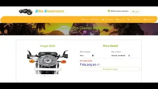 Bike Show Room Management System using React, NodeJS and MongoDB