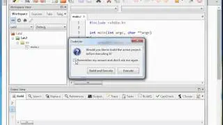 Codelite - How to Create Simple Console Project
