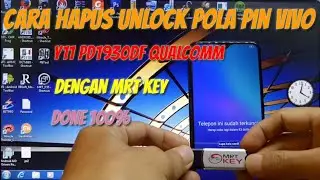 Cara Hapus Unlock Pola Pin Vivo Y11 PD1930DF Qualcomm Dengan Mrt Key