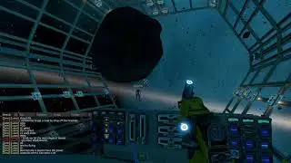Starbase | Hauling Asteroids and Ships using a big Cargo-lock-beam Ship