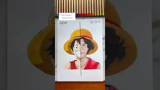 DRaWinG LUFFY in 2 DiFFereNT STyLeS! part 2 🏴‍☠️