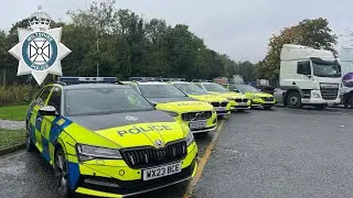 Operation Tramline: Using an unmarked HGV to combat crime