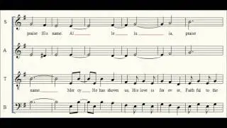 Sing of the Lord's Goodness
