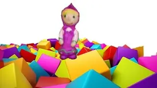 Маша из мультфильма лепка пластилина. Masha from mul'tfil'ma modelling of plastilina.