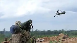 FGM 148 Javelin In Action • Man Portable Anti Tank Missile