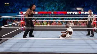 Gandhi vsThe Undertaker WWE Match