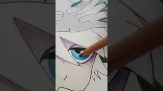Drawing Ciel and Sebastian ( Black Butler ) #shorts
