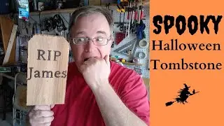 How to make a Halloween wood tombstone !!!