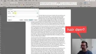 Level 2 Word Lesson 4: Using search and replace in MS Word