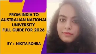 From India To Australian National University - Full Guide For 2026