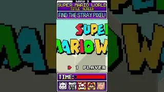 Find The Stray Pixel! 
