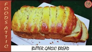 Butter Garlic Bread | Garlic Butter Recipe | Stripped Design Bread | #embellishyourdine_in 