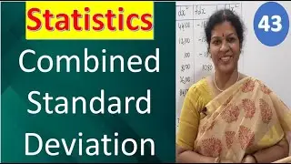43 . Combined Standard Deviation from Statistics Subject