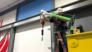 Confined Space Davit Arm