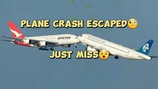 plane crash😵🧐/just miss/escape/to.know.how? #making #makinviral