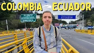 Uneasy COLOMBIA to ECUADOR border crossing  (Updated Tips and Information)