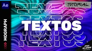 ¡5 TEXTOS ANIMADOS que DEBES APRENDER! 💯 || Tutorial - After Effects