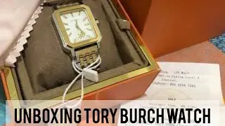 Unboxing Tory Burch Watch