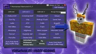 [FREE] 😱 ROBLOX HACK/EXPLOIT - *NONSENSE DIAMOND 1.7* w/ADMIN CMDS, AUTOROB & MUCH MORE!!! ♥