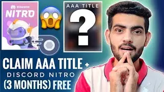 Claim 1 AAA Title For Lifetime😱😍+ Discord Nitro For 3 Months FREE🔥& Many More!