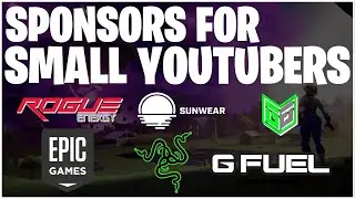 Sponsors For Small YouTubers In 2020! w/ExploresFN