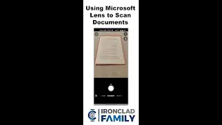Using Microsoft Lens