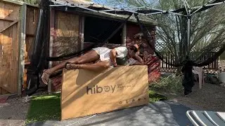 THIS MADE ME CRY 😭 😳🤔Hiboy EX6 Electric Bike UNBOXING I’m Remodeling My Camper Trailer