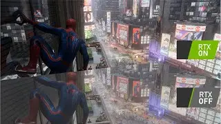 PC Spider Man 2 - Ray Tracing Comparison