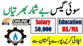 Sui Gas Jobs 2021-SNGPL Sui Northern Gas Pipeline Limited Jobs 2021 Via NTS