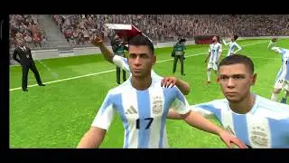 Argentina The Champions Of Copa America | efootball 2024 mobile gameplay