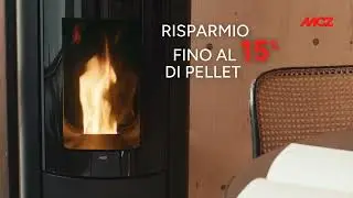 Stufe Core di MCZ: fiamma spettacolare e risparmio fino al 15% di pellet
