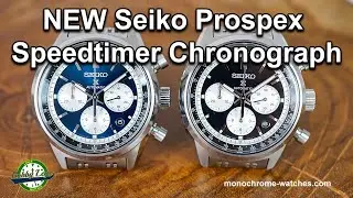 NEW SEIKO RELEASE ANNOUNCEMENT - Seiko Prospex Speedtimer Chronograph - SRQ051 SRQ053