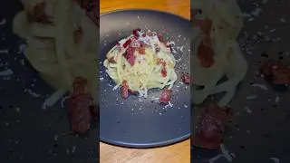 Pasta Carbonara On A Budget #shorts #food @Lionfield  some of the comments want me to @ you lol