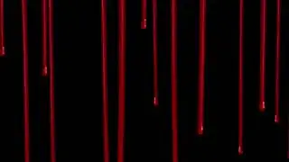 Blood Overlay Black Background Chroma Key - Horror Aesthetic (Practical Effect)