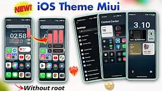 Impressive iOS Theme For Miui - System Ui, Control Centre and more..| Apply Now - No Root