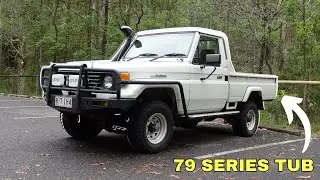 Transforming A FARMTRUCK Into An Epic TOURER: Installing A 79 Series Tub On A 75 LAND CRUISER!