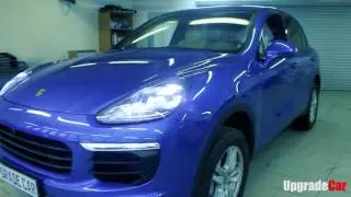 Система кругового обзора Top View. Автоматическое затемнение зеркал на Porsche Cayenne