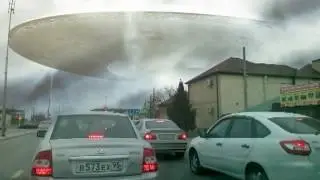 Летающая тарелка в Чечне