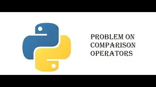 Python Program on Comparison operators. #Python#PythonProgramming#ComparisonOperators#Coding