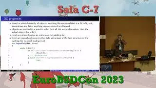 OpenBSD Ports and Packages: making things faster and easier - Marc Espie - EuroBSDcon 2023