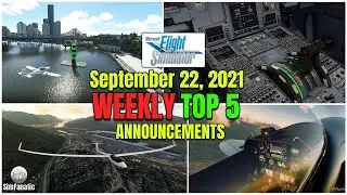 MSFS 2020 | 2 NEW FREEWARE | Glider | FlightSimExpo 2021 | A320NX | Gee Bee R3 | Flight Simulator