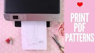 How to Print PDF Sewing Patterns | Printing digital patterns
